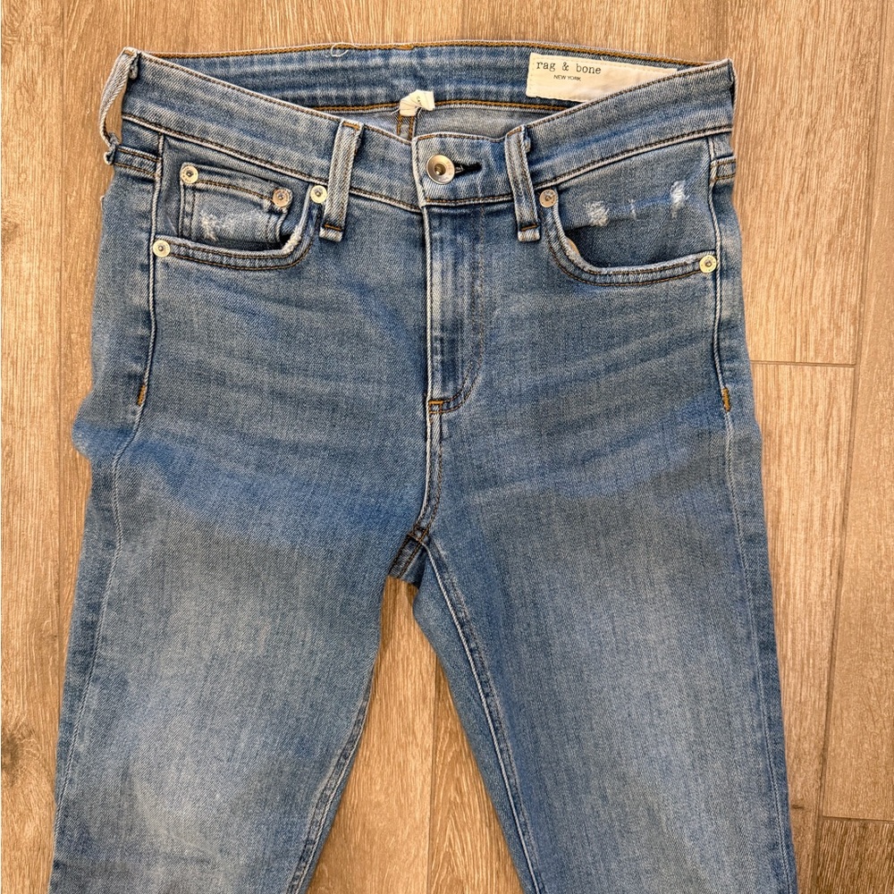 Rag & Bone Women's Cate Mid-rise Ankle Skinny Jeans